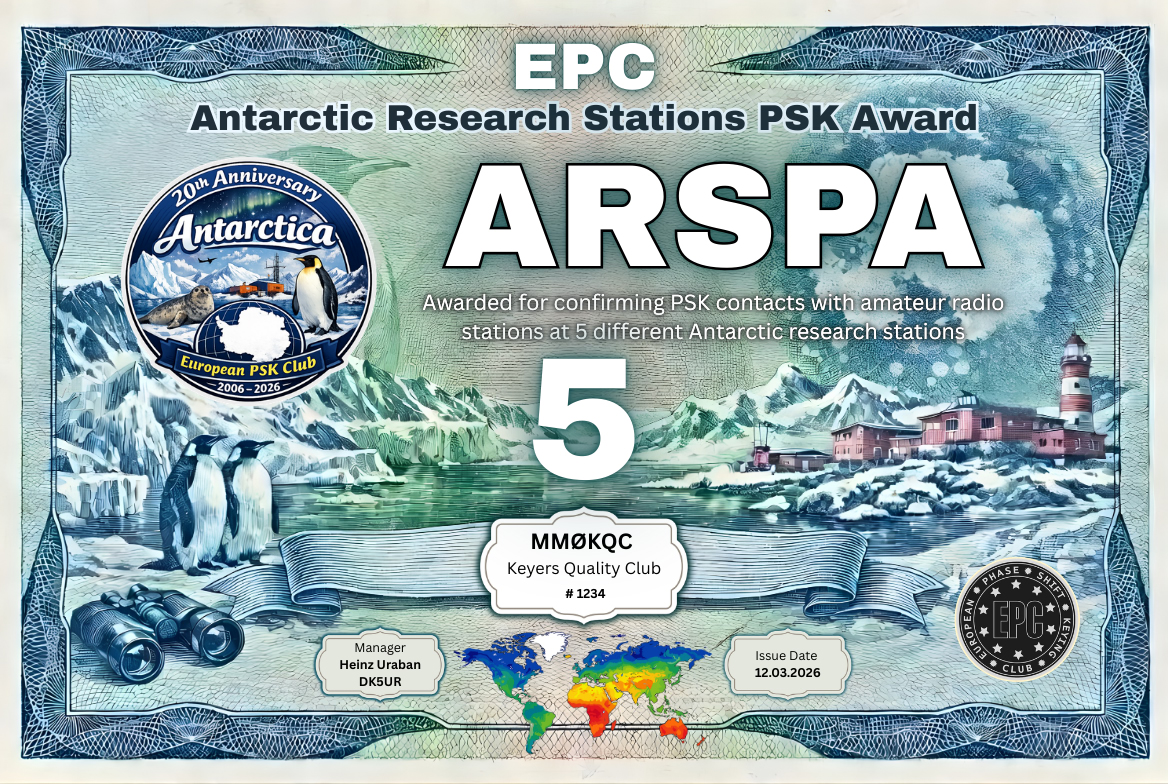 ARSPA 5 certificate design
