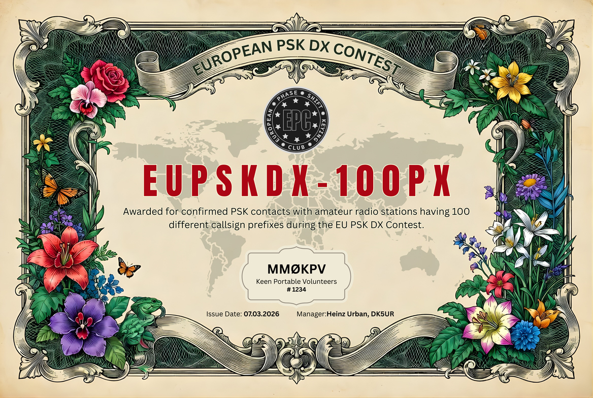 EUPSKDX-100PX certificate