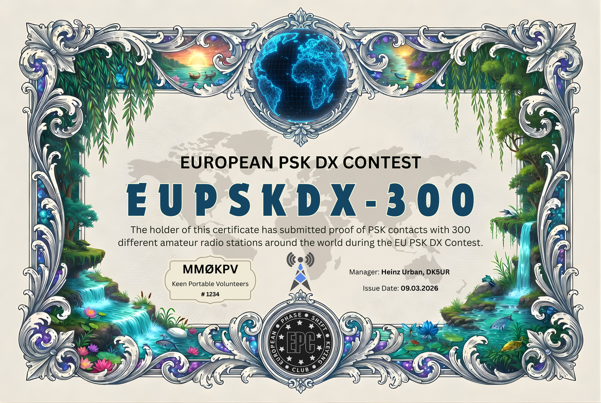 EUPSKDX-300 certificate